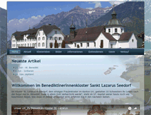 Tablet Screenshot of kloster-seedorf.ch
